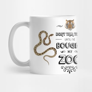 Don't Talk To Me Until I've Bought My Zoo Mug